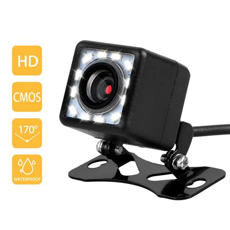 TSV LED Backup Camera,Car Rear View Camera Waterproof High Definition ...