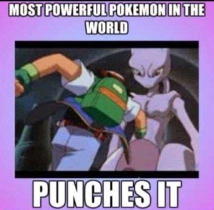 Ash Punches Mewtwo | Pokémon Amino