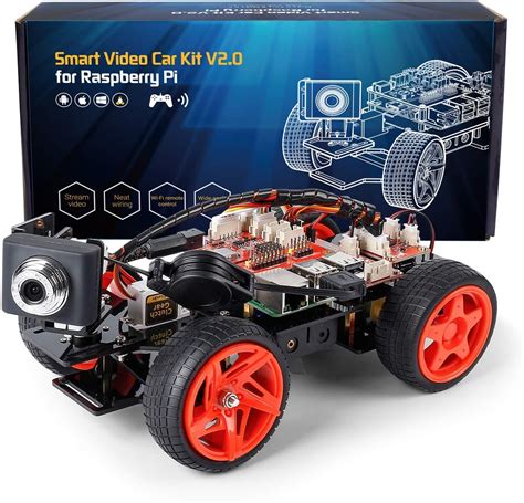 Buy SunFounder Smart Video Car Kit V2.0 PiCar-V Robot Kit for Raspberry ...