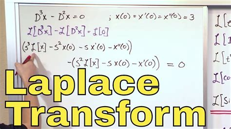 10 - Solve Differential Equations (ODEs) w/ Laplace Transforms, Part 2 ...