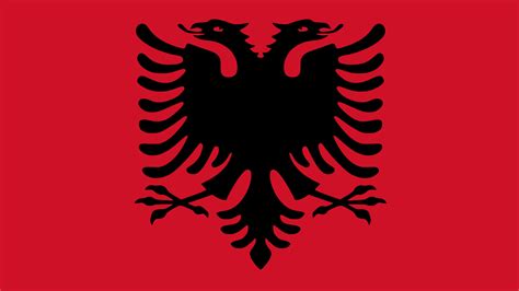 Download Misc Flag Of Albania HD Wallpaper