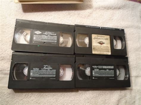 Black Diamond Disney VHS Tapes