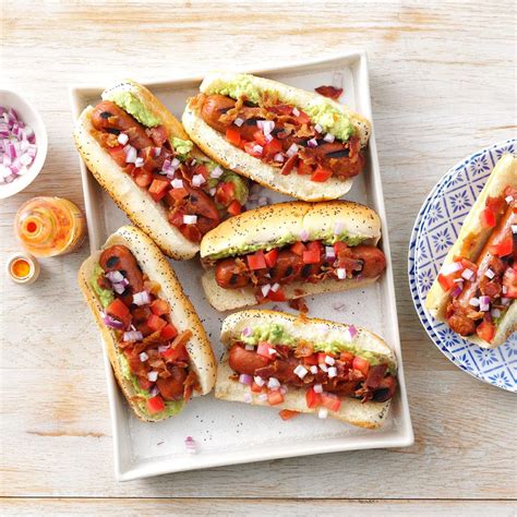 Mexican Hot Dogs Recipe | Taste of Home