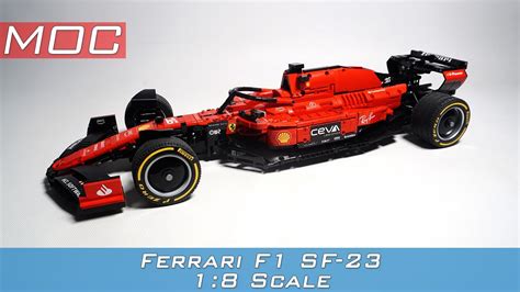 Lego Moc Instruction F1 2023, 2022, 2021, 2020, 2019 1:8 Scale And 1:10 ...