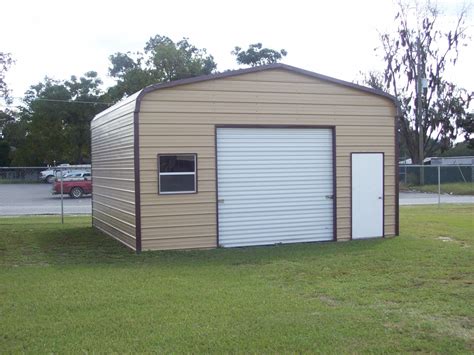 20 x 21 x 10 Garage | Choice Metal Buildings