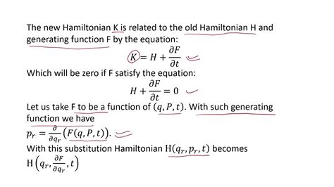 Hamilton-Jacobi equation - YouTube