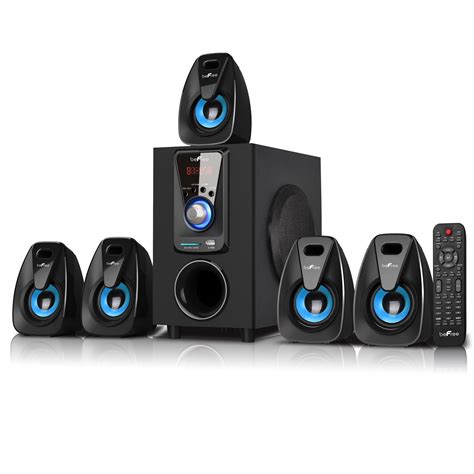 beFree Sound Home Entertainment 5.1 Channel Wireless Theater System ...