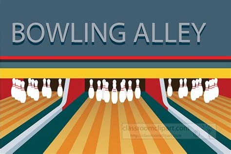 bowling alley clipart - Classroom Clip Art