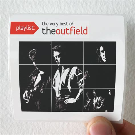 The Outfield Any Time Now Album Cover Sticker