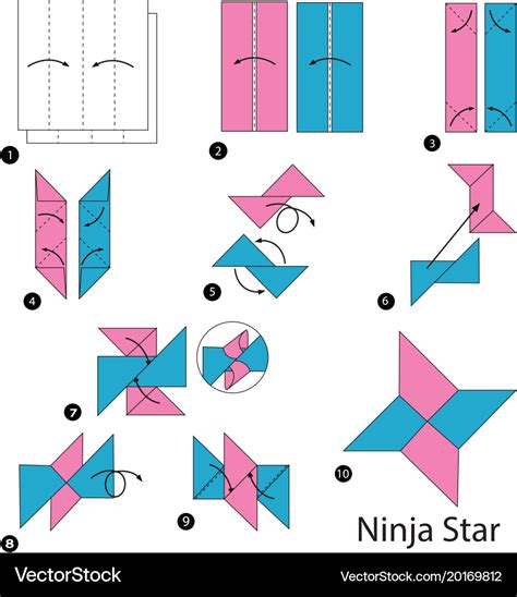 How To Make An Origami Ninja Star - How To Make A Paper Ninja Star ...