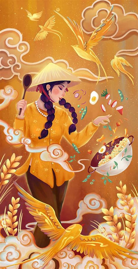 Vietnam Art Design, Digital Painting, Art Painting, Southeast Asian ...