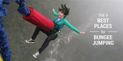 9 Best Places for Bungee Jumping Around the World | Bungee jumping ...