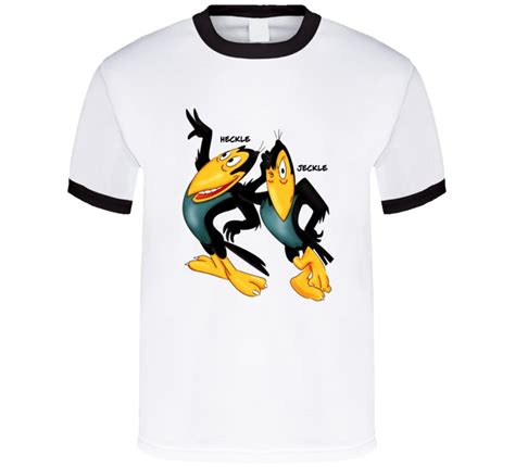 Heckle And Jeckle Vintage Retro Cartoon Characters T Shirt