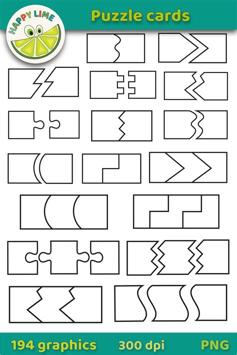 Blank Puzzle - Clip Art | Clip art, Art, Puzzle