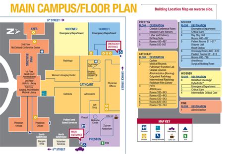 Campus Map And Floor Plan Of Pennsylvania Hospital Penn, 57% OFF