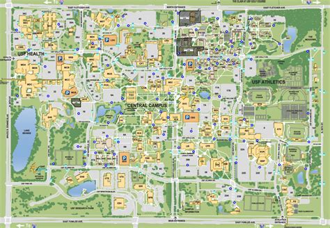 University Of South Florida Campus Map | Images and Photos finder