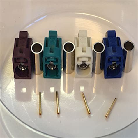 Assorted FAKRA Connectors for RG174 Coaxial Cable (AB.FAK/174) | From ...