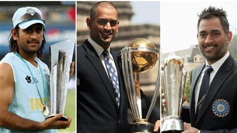 MS Dhoni retires: Only international captain to win 3 ICC trophies ...