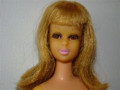 Vintage blonde Francie doll #Mattel #Someone messed up LIPS | Barbie ...