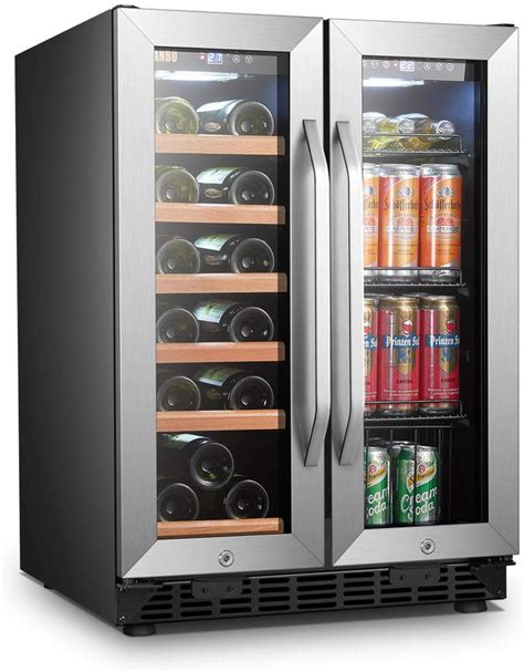 Best Wine and Beverage Cooler [2024] Top Beer & Wine Combo Fridge