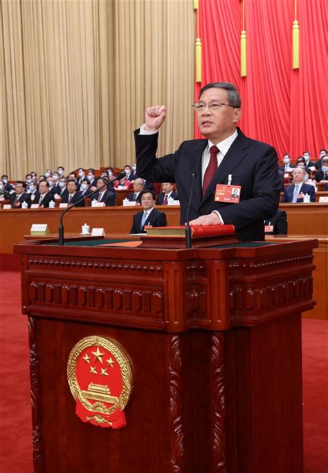 Li Qiang endorsed as Chinese premier