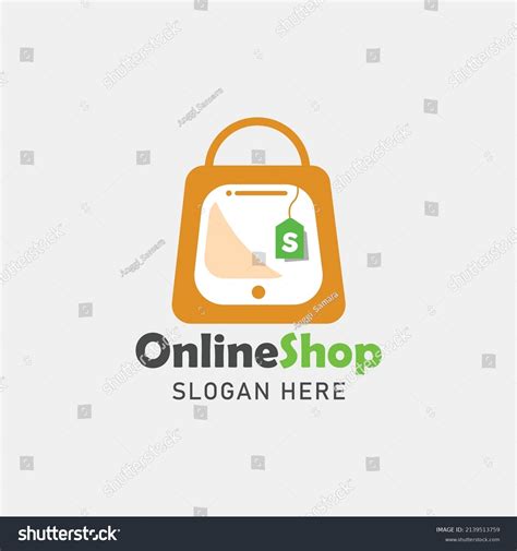 Desain Logo Toko Online Modern Template Stock Vector (Royalty Free ...