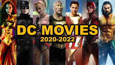 DC movies (2020-2022) - YouTube