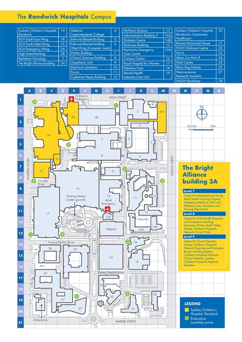 Sydney children's hospital map - Sydney children's hospital randwick ...