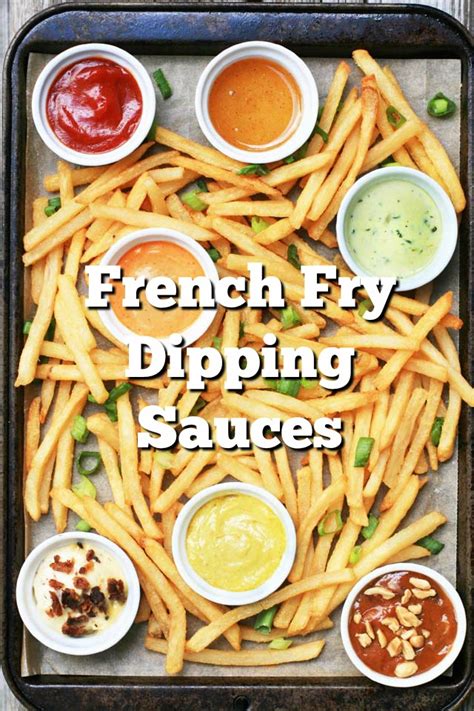 25+ Creative Dipping Sauces For French Fries