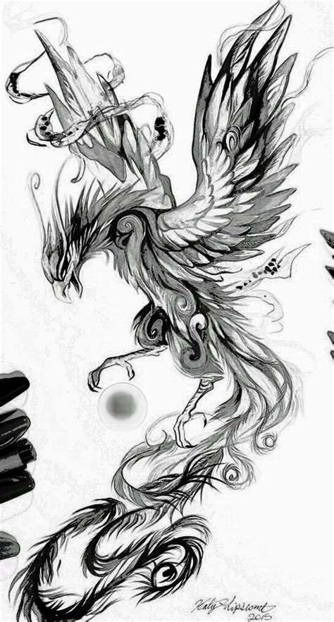 Phönix Skizze | Phoenix bird tattoos, Phoenix tattoo, Phoenix tattoo design