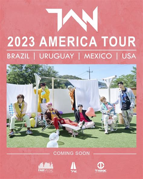 TAN announces America Tour in 2023 (Brazil, Uruguay, Mexico, USA) : r/kpop