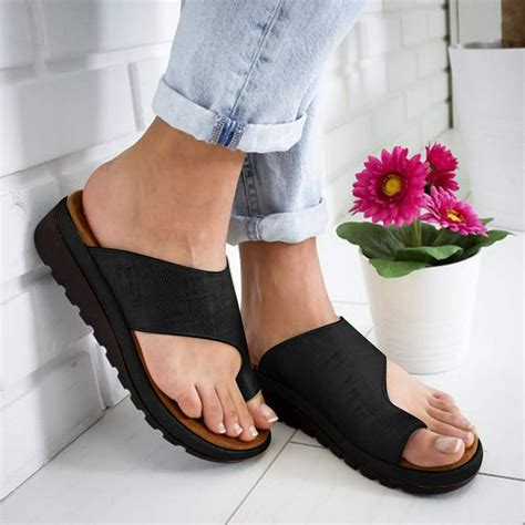 Feelglad - GLiving Women's Soft Big Toe Correction Bunion Shoes Ladies ...