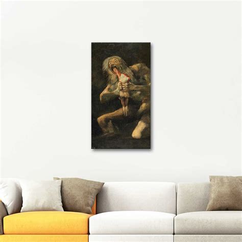 Francisco Goya Saturn Devouring his Son Art Print | CANVASTAR