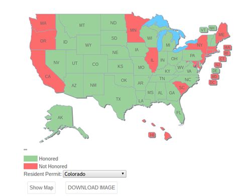 Michigan Cpl Reciprocity Map 2024 - Jodie Lynnett