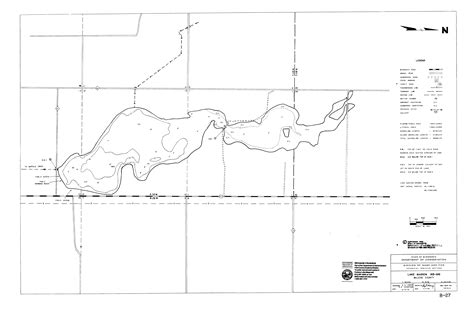 Lake depth maps: Minnesota DNR