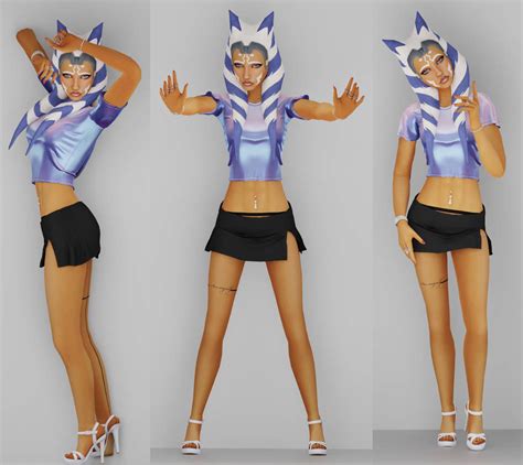 Sims Render - Ahsoka Makeover 3 by jairyn on DeviantArt