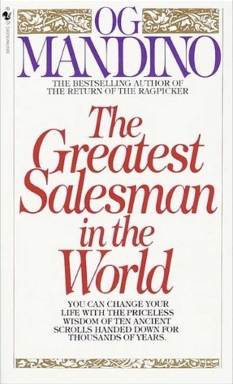 The Greatest Salesman in the World by Og Mandino | Goodreads