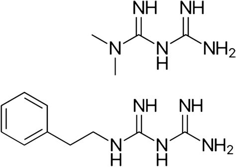 Structures of metformin and phenformin | Download Scientific Diagram