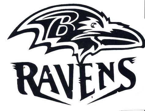 Baltimore Ravens Logo Decal/Sticker | Baltimore, Football, Croquis