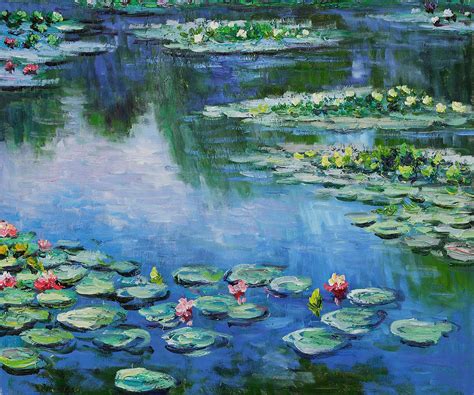 Water Lilies by Claude Monet for sale : Jacky Gallery, Oil paintings ...