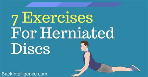 7 Herniated Disc Exercises For Lower Back (Also for bulging discs)