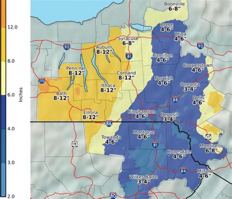 Winter storm watch: parts of CNY could see up to a foot of snow, wind ...