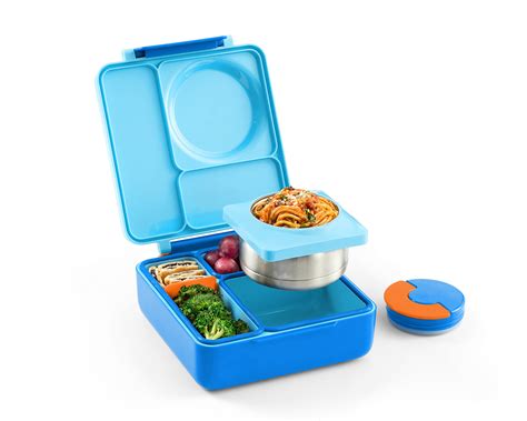 Buy OmieBox Bento Box for Kids - Insulated Lunch Box with Leak Proof ...