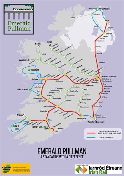 Emerald Pullman Route Map