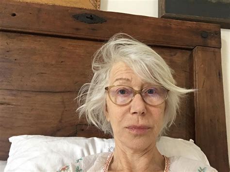 Helen Mirren Posts Makeup-Free Selfie for COVID-19 Donations: Pics | Us ...