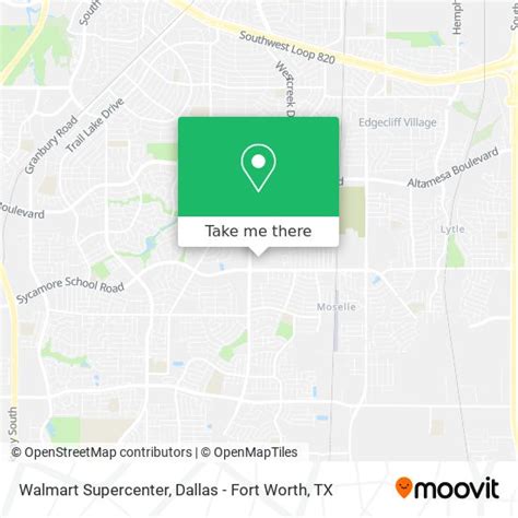 How to get to Walmart Supercenter in Fort Worth by bus?