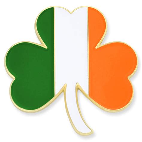 Shamrock Irish Flag Pin | PinMart