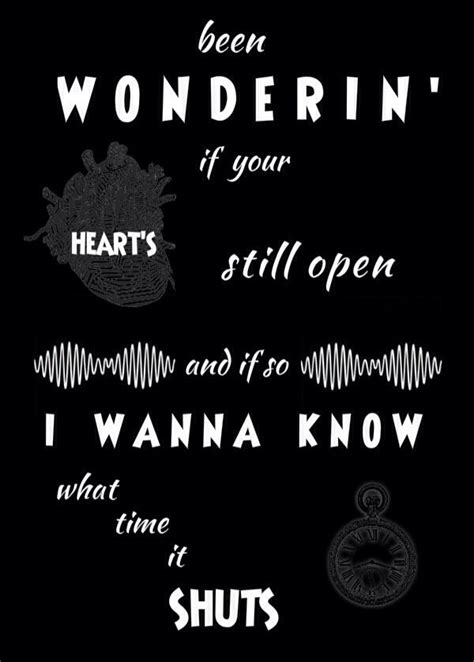 Arctic Monkeys Do I Wanna Know lyrics I Wanna Know Lyrics, Do I Wanna ...