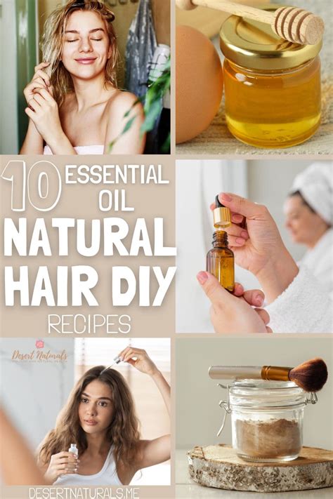 10 Best Essential Oil Hair Care DIY Recipes For Natural, Healthy Hair