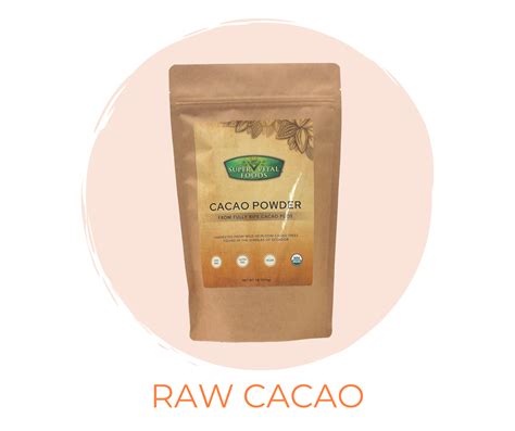 Our Raw Cacao — Super Vital Foods